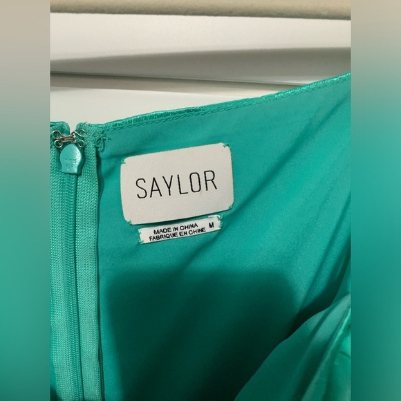 SAYLOR Gardenia Dress Seafoam Green size M - Picture 11 of 13